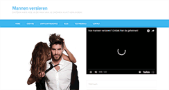 Desktop Screenshot of mannenversieren.com